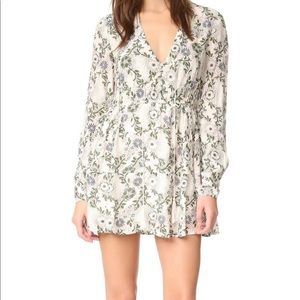 Long Sleeve V Neck Free People Dress